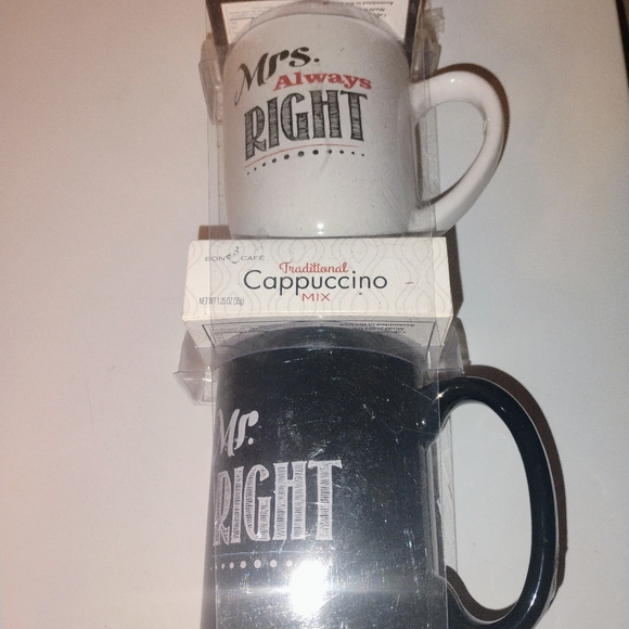 Mrs Always Right,Mr. Right Mug Set - Picture 2 of 5